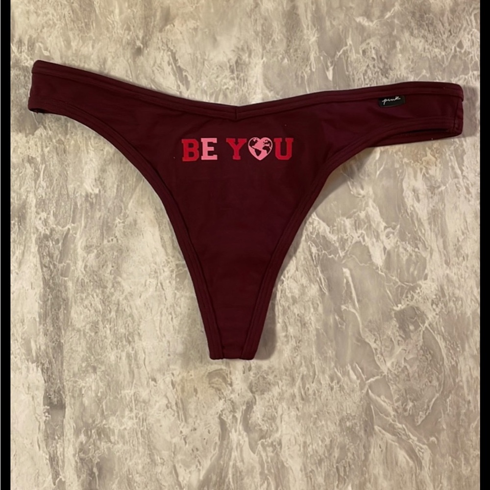 New Victorias‎ Secret Pink Panty Thong Large